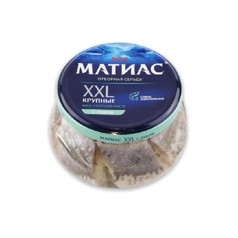 Santa Bremor Matias Herring Fillet with Onions, 260g