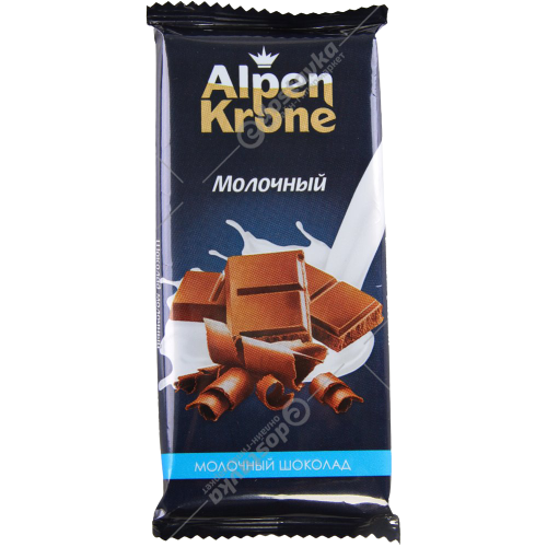 Milk chocolate Alpen Krone, 90g