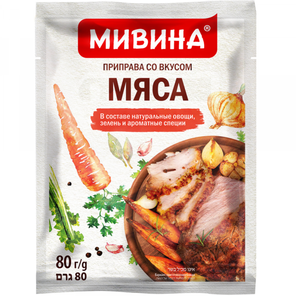 Seasoning "Mivina" with meat flavor, 80g