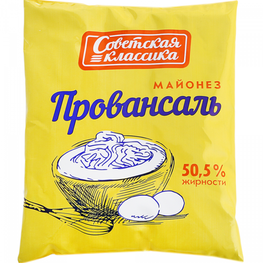 Mayonnaise "Soviet Classics" Provence 50.5%, 400ml