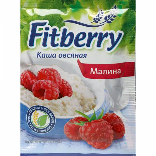 Oatmeal porridge "Fitberry" with raspberries, 35g