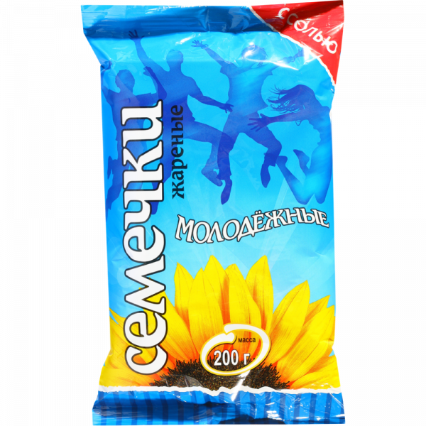 Sunflower seeds "Mix" fried with sea salt and without salt, 200g