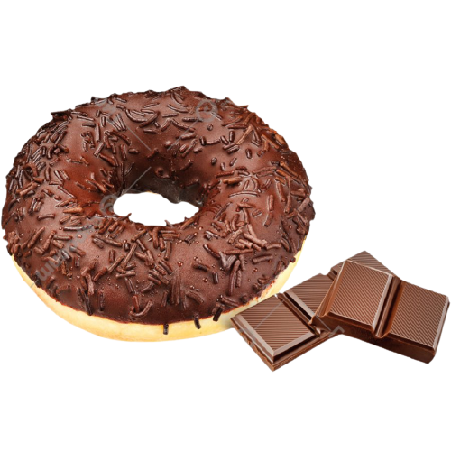 Donuts, choDonuts, chocolate-flavored donut, frozen, 55g