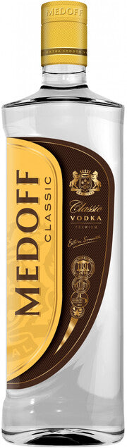 Vodka "Medoff" Classic 40%, 0.5L