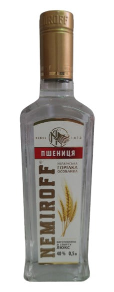 VODKA PSHENICA NEMIROFF 0.5L