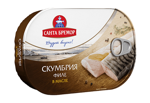 Mackerel in oil 175g (Скумбрия в масле)