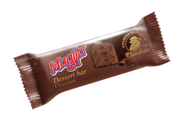 MAGIJA CHOCOLATE-COATED CURD SNACK WITH CACAO AND CHOCOLATE 45G