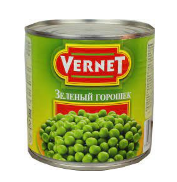 Green Peas Vernet 400g