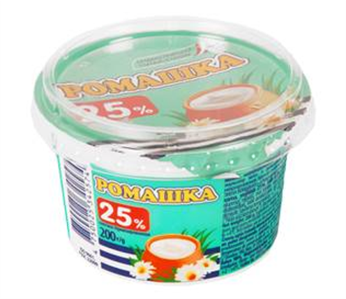 "ROMASCHKA" Sour Cream 25%, 200g