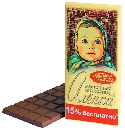 Milk chocolate "Alenka" 90g