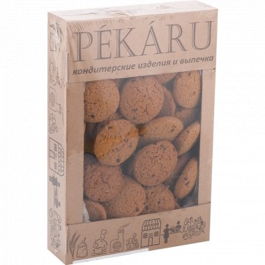 Cookies "Pekaru" Oatmeal with chocolate chips, 700g