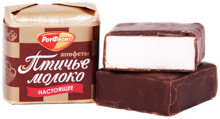 Sweets "Ptichye moloko" (Made in Russia) 100g