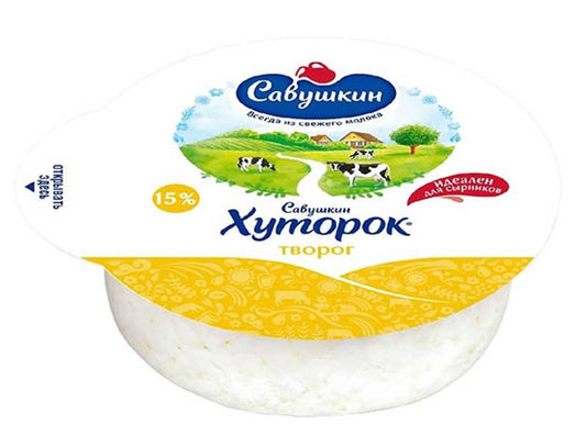 Cottage cheese Savushkin 15.5% 300g