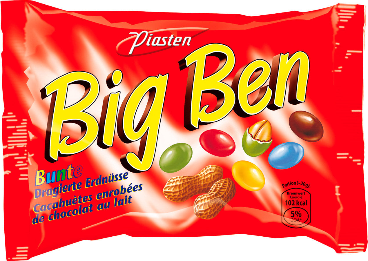 Dragee Big Ben peanuts in chocolate glaze Germany 100g