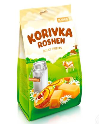 Milky Sweets „Korivka Roshen“ (Made in Ukraine)  205g