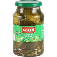 Pickled cucumbers Gusto, 900g