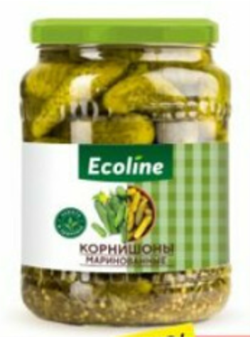 pickled gherkins Ecoline 680g