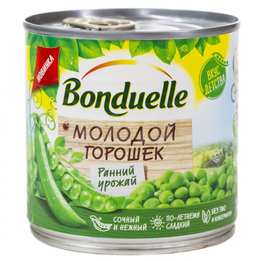 Green peas Bonduelle Young 425g