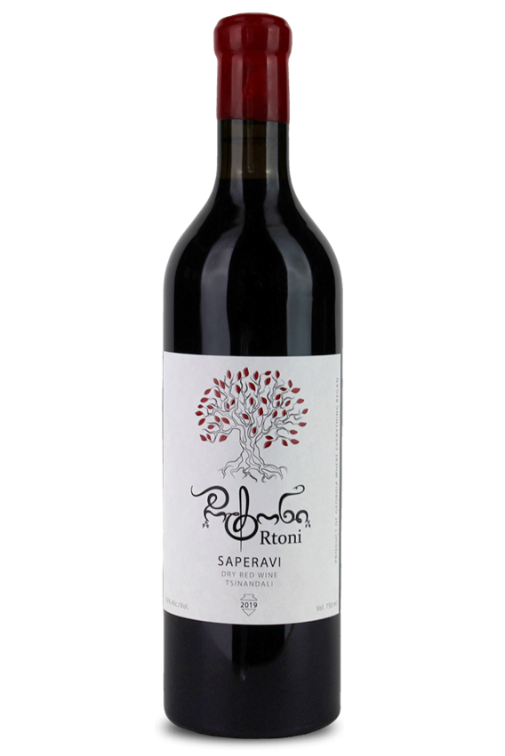 Saperavi Qvevri Tsinandali Dry red wine 750g Baltic Supermart