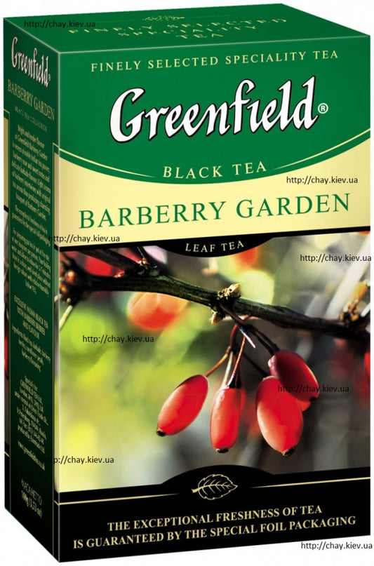 Greenfield Barberry Garden Black Tea 100g
