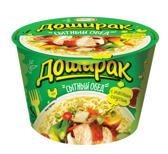 Instant noodles Doshirak with chicken and beef flavor 110g