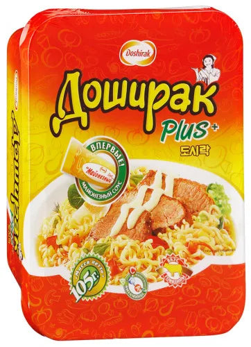 Noodles Doshirak Plus with beef flavor 105g