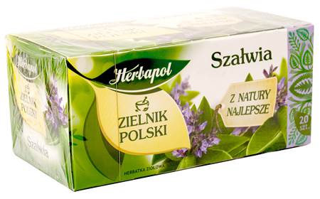 HERBAPOL Sage Herbal Tea 1.2GX20