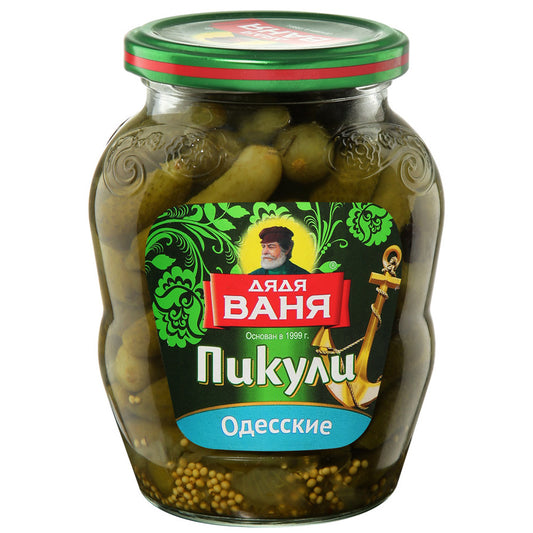 Cucumbers Pickuli Odessa Uncle Vanya, 350g