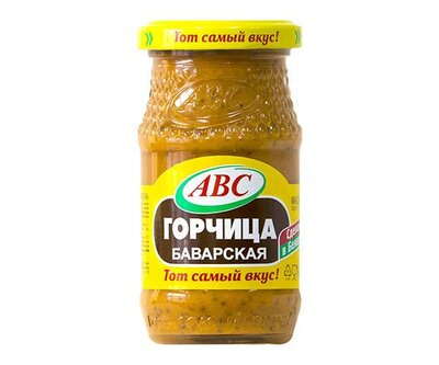 Bavarian ABC mustard 160g
