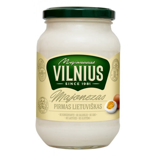 Majonezas VILNIUS Pirmas Lietuviškas, 475ml