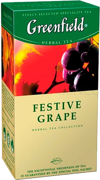 GREENFIELD Grape Tea (Festive Grape) 50g (25 pack)