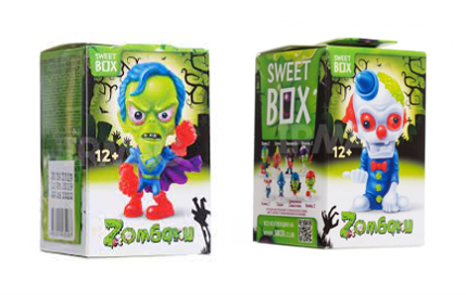 Marmalade with SweetBox Zombaki toy 10g