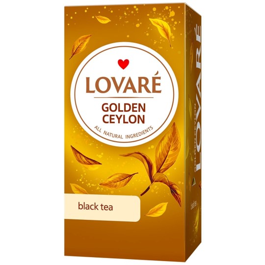 Lovare Ceylon Black Tea 24pcs 2g