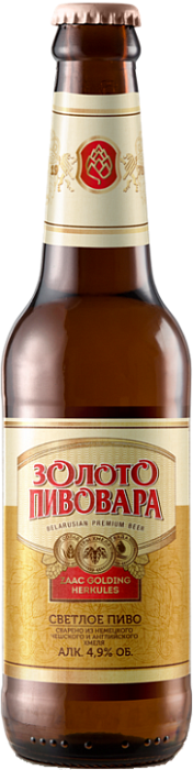 Beer Krynitsa Gold Brewery 4.9%,0.5L