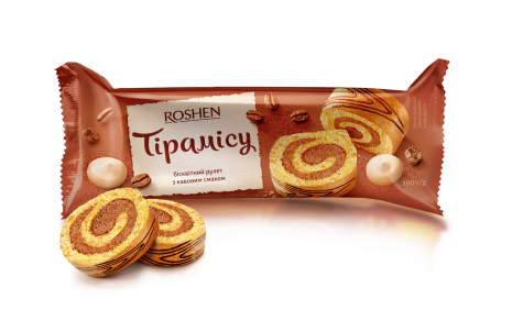 ROSHEN TIRAMISU BISCUIT WITH COFFEE FLAVOR  180g