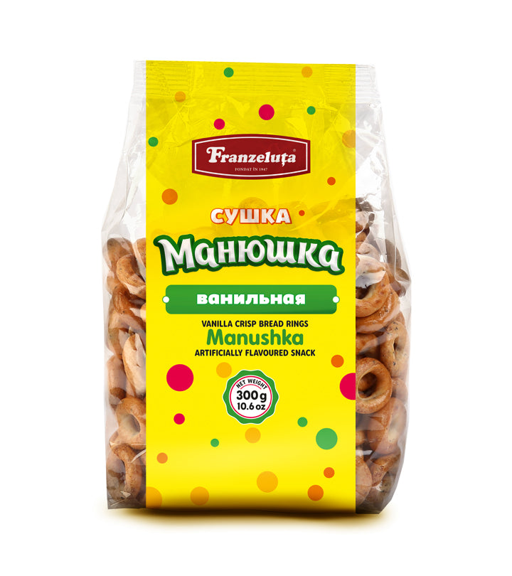 Manuschka donuts with vanilla flavor 300g