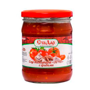 Tomato sauce Lecho with mushrooms 500g