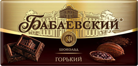 Chocolate Babaevsky bitter 90g