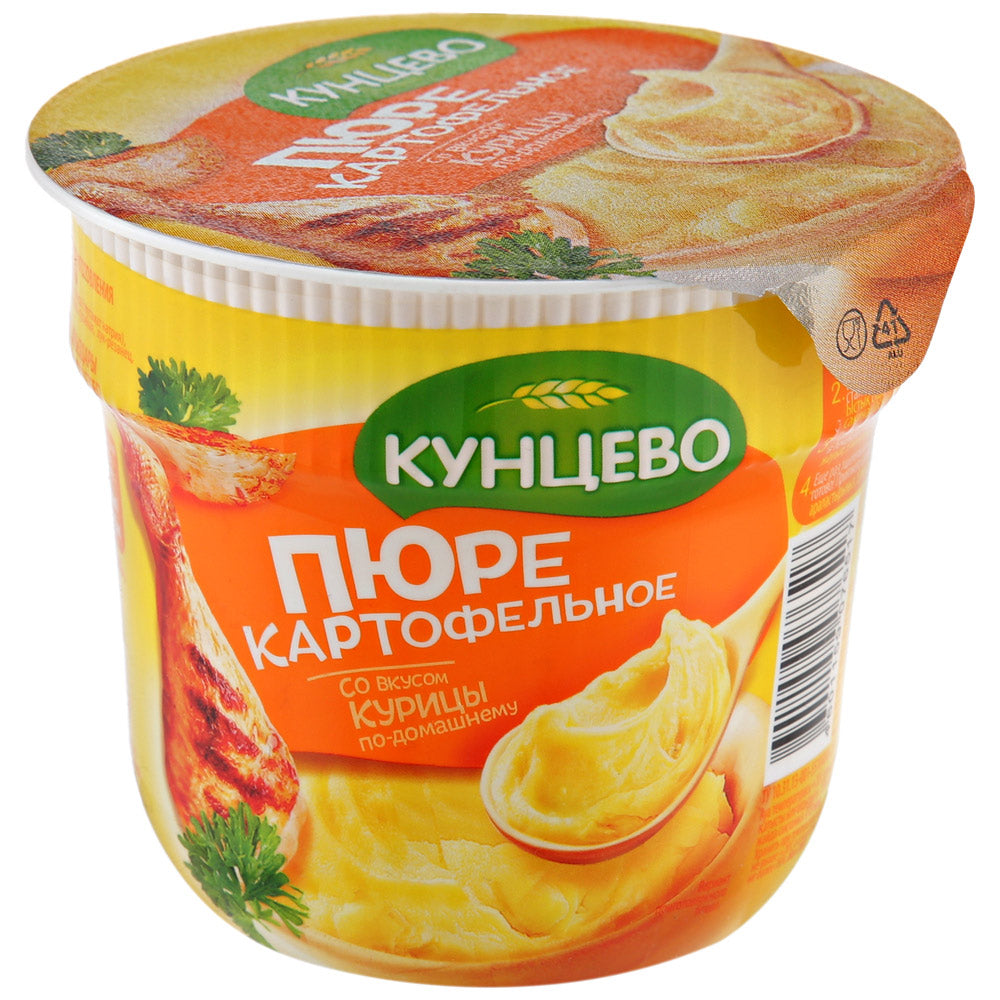 Mashed potatoes Kuntsevo with chicken flavor home-style 40g