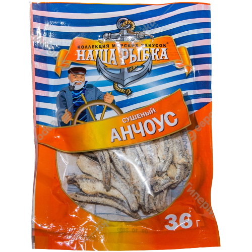 Dried anchovy Nasha Rybka 36g