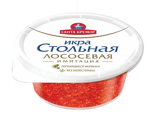 Salmon caviar "Stolnaya" imitation  110g