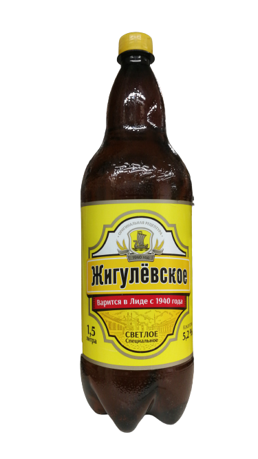 Beer Zhigulevskoe special over 5.2% 1.0L