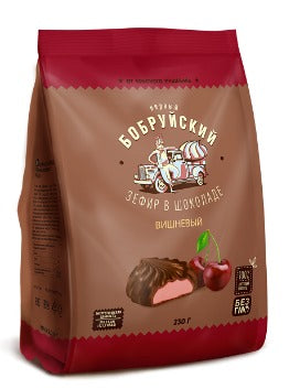 Marshmallow "In chocolate" Cherry TM First Bobruisk   230g