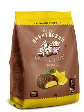 Marshmallow "In chocolate" Lemon TM Perviy Bobruiskiy   230g