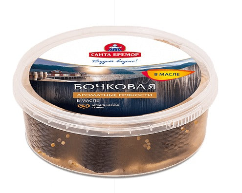 Herring pieces "Fragrant spices" in oil 400g