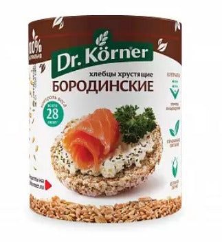 Breads Dr.  Korner "Borodinsky" 100g