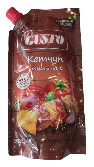 Ketchup "Gusto" barbecue  300g