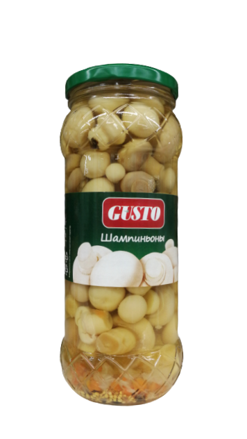 Champignons "Gusto" marinated, 530g