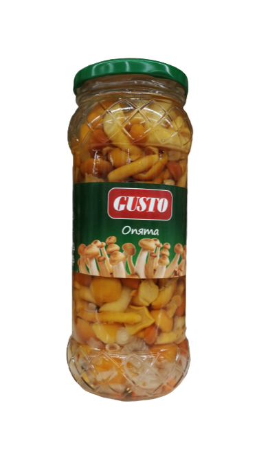 Honey mushrooms "Gusto" pickled, 530 g