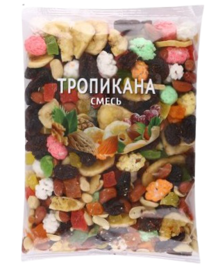 Mix of dried fruits and nuts Youth   500g